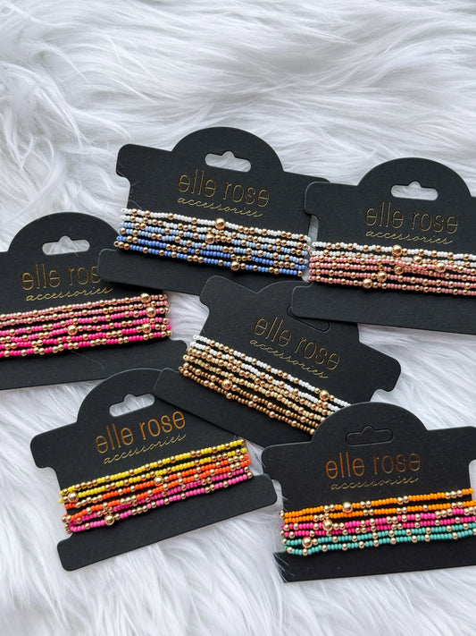Beaded Bracelet Set RTS