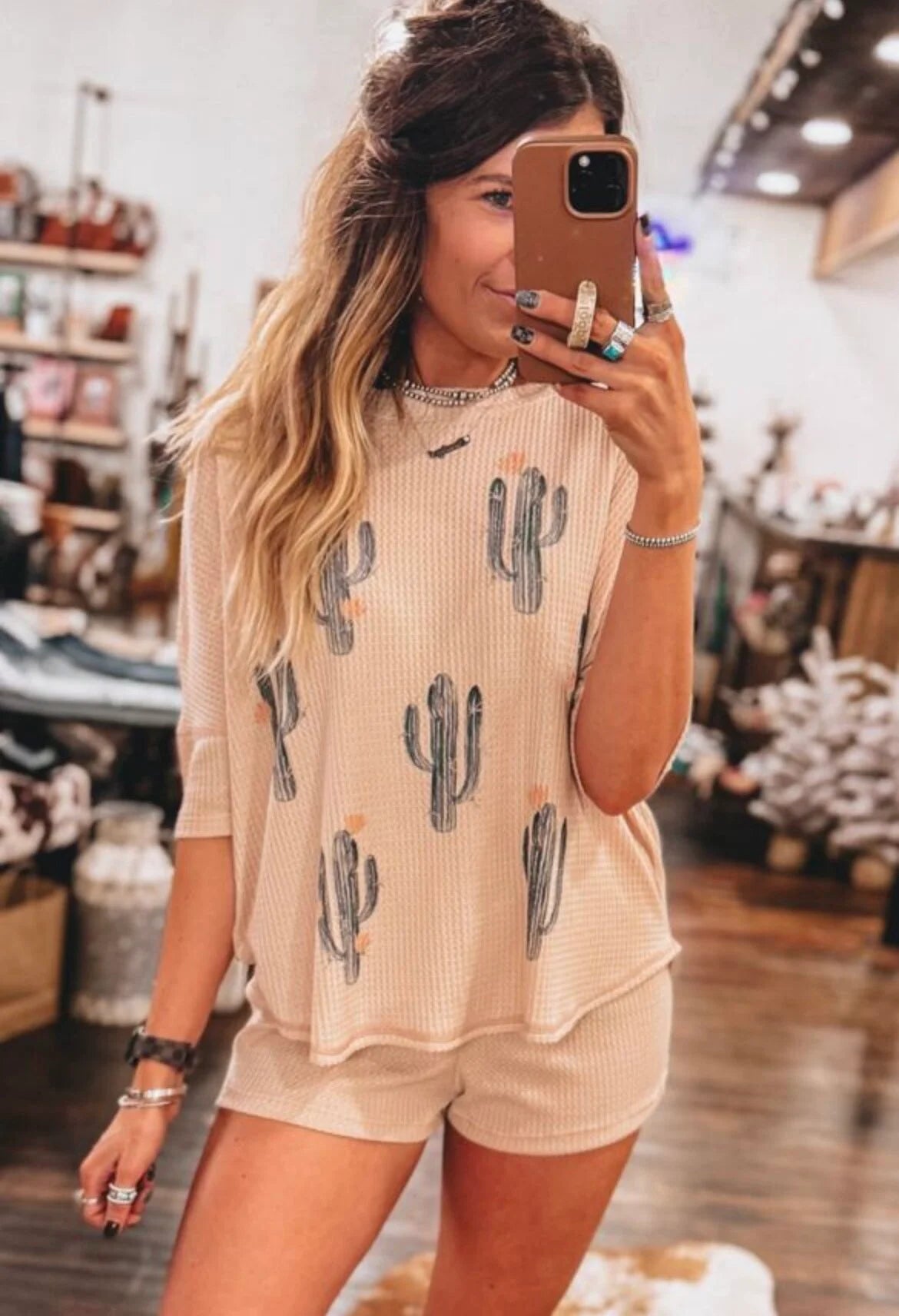Ivory Cactus Casual Set RTS!