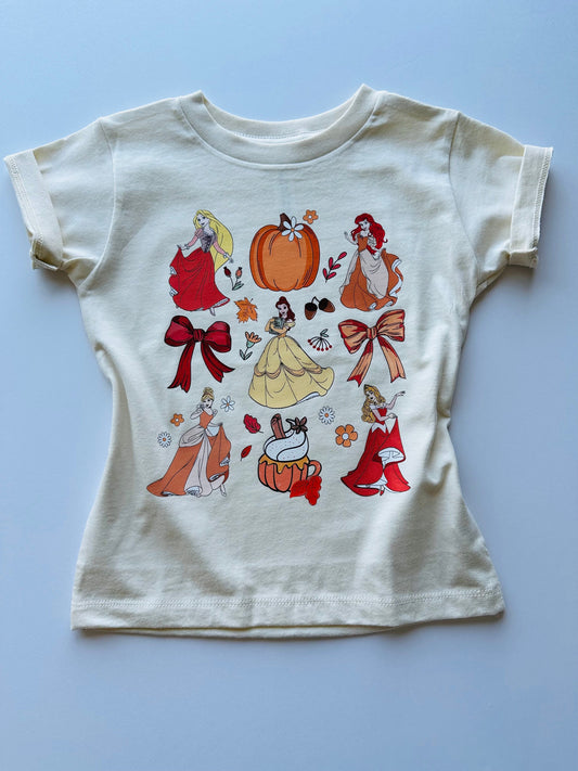 Fall Princess Spice Tee 5/6Y