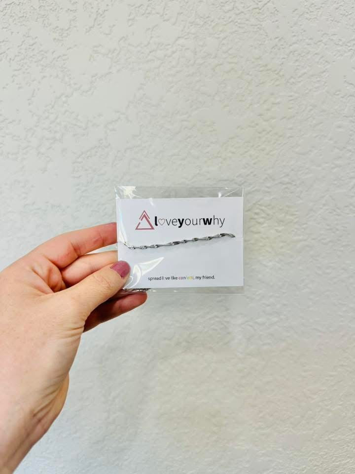 Silver Twist Bracelet