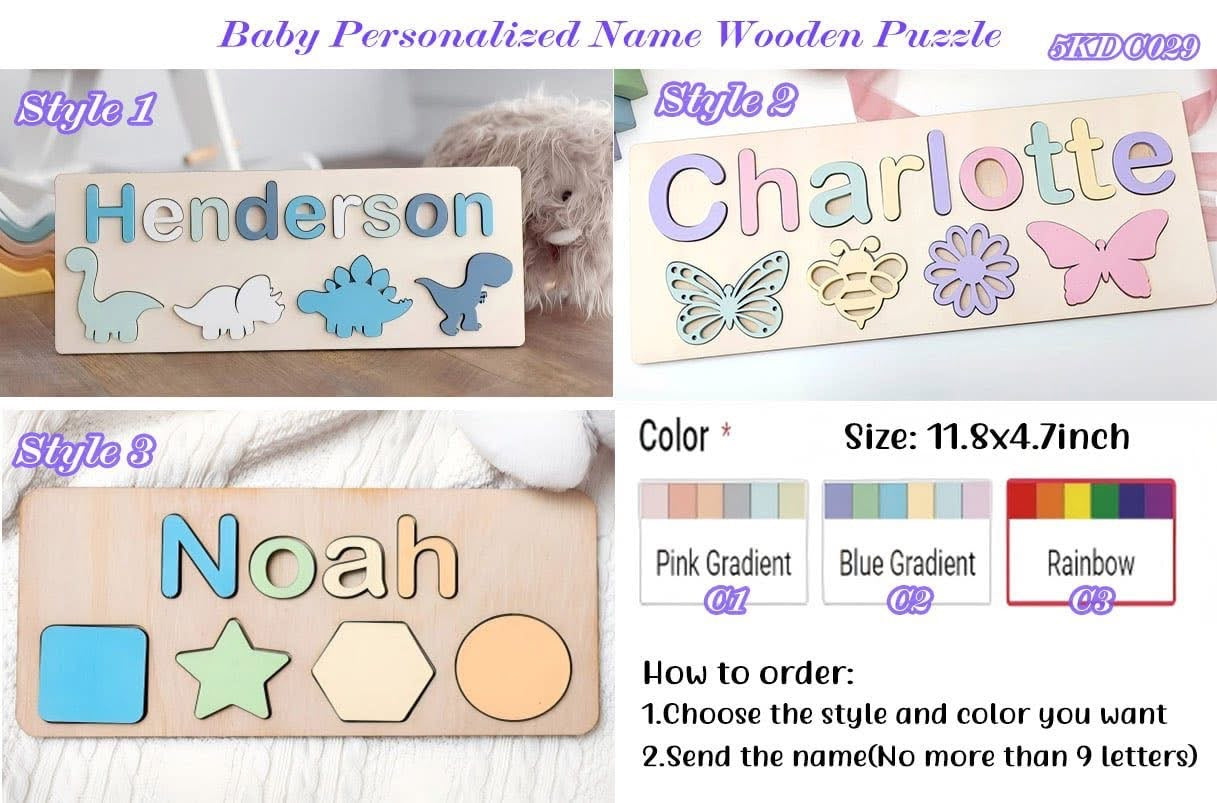 Customized Wooden Puzzle PreO