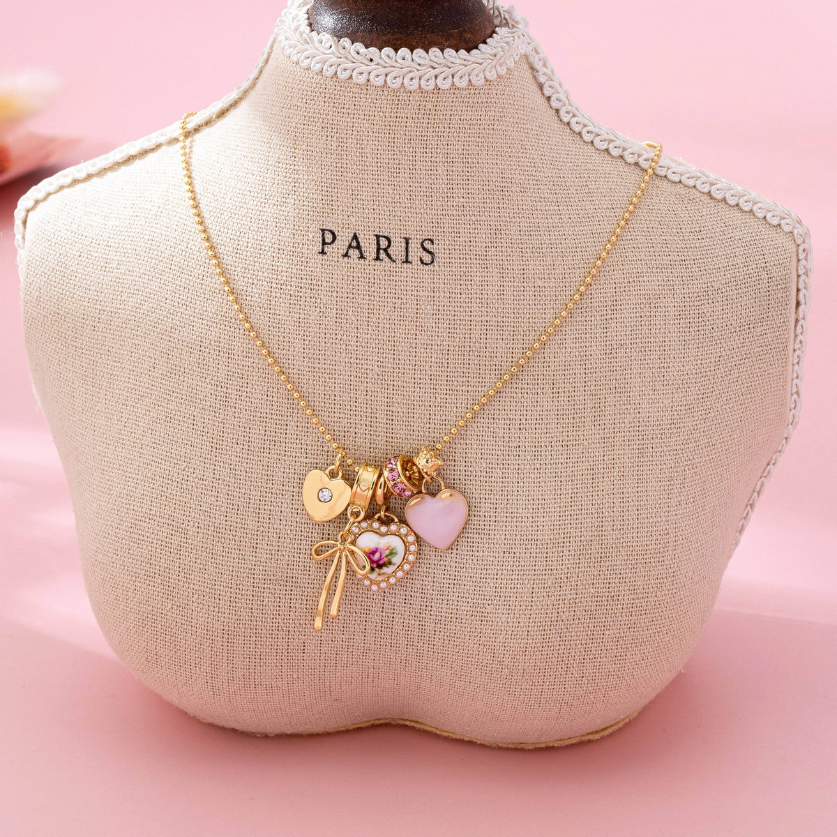 Charmed Porcelain Girls Girl Necklace