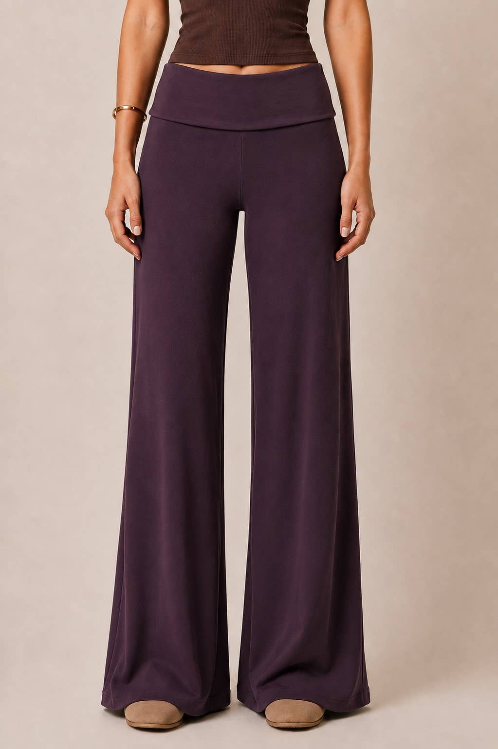 Buttery Wide Leg Fold Over Lounge Pants