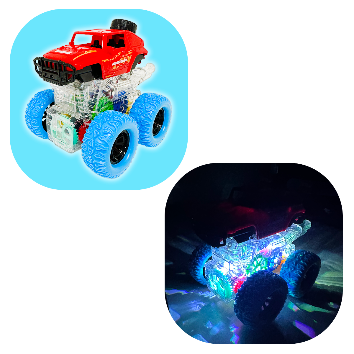JUMBO Light Up Toy Car