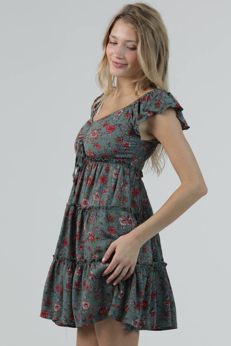 Rosemary Tiered Ruffle Dress