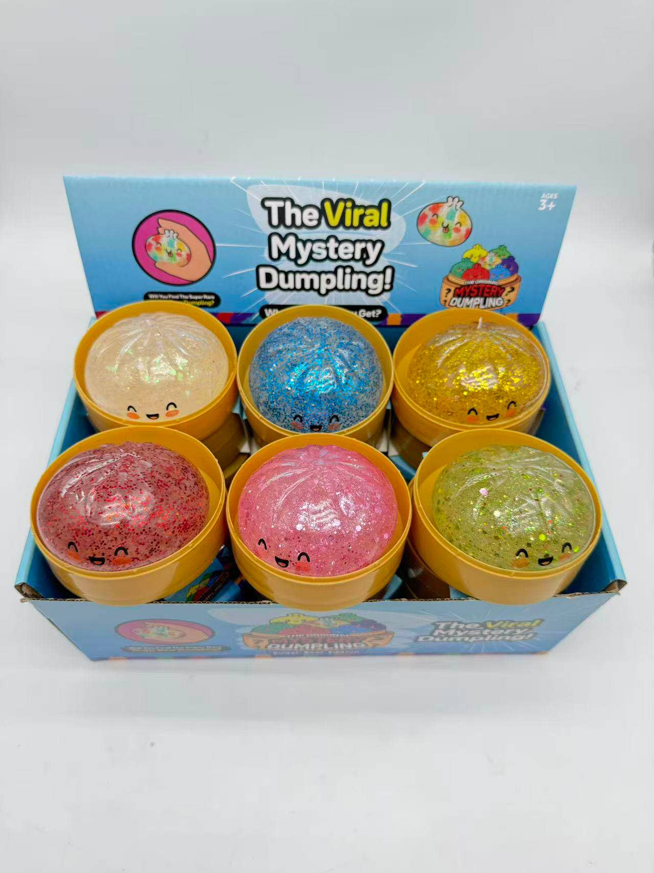 Mystery Glitter Dumpling Squishy