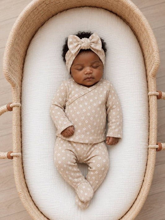 Almond Bloom Organic Pointelle Set