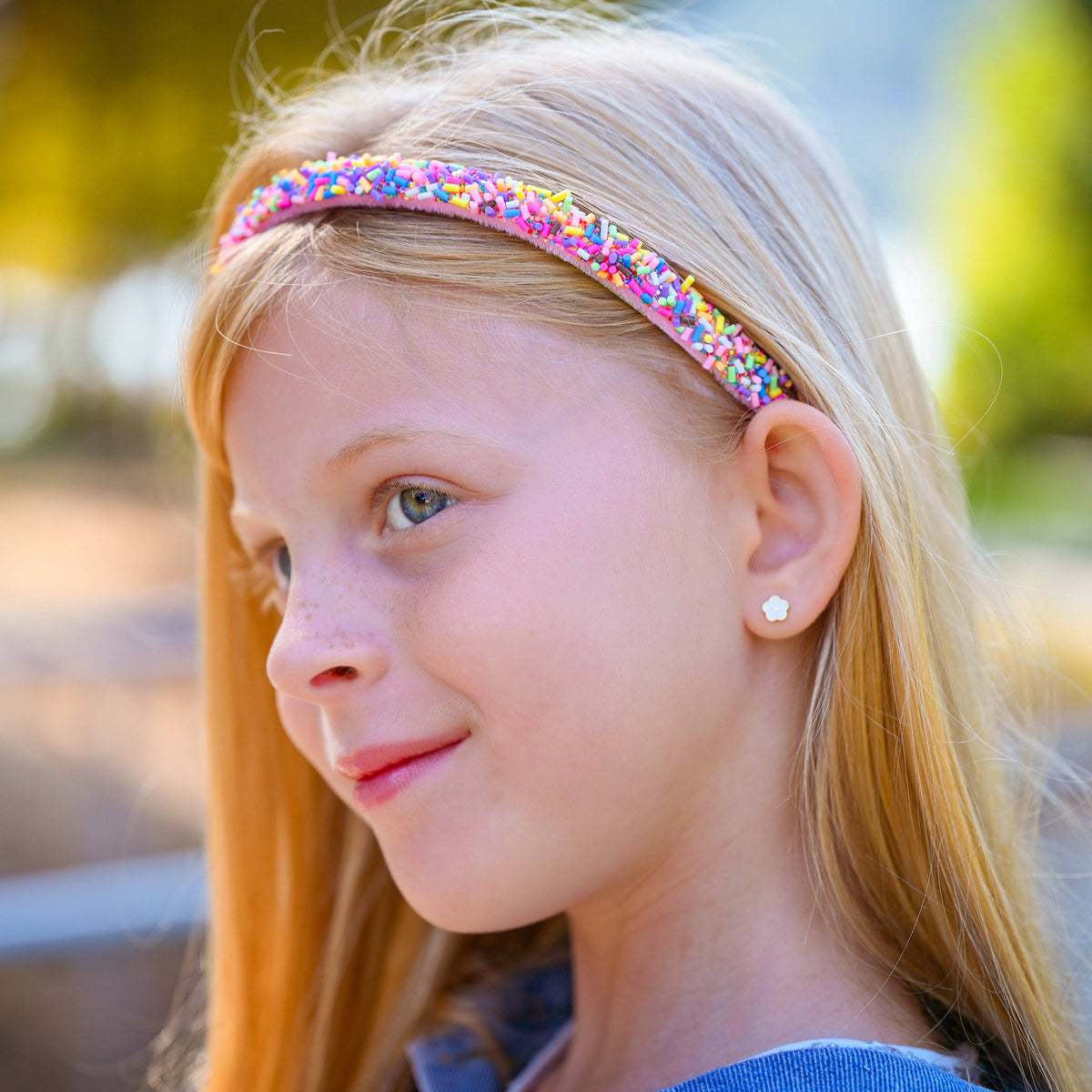 Thin Birthday Sprinkle Non-Slip Headband