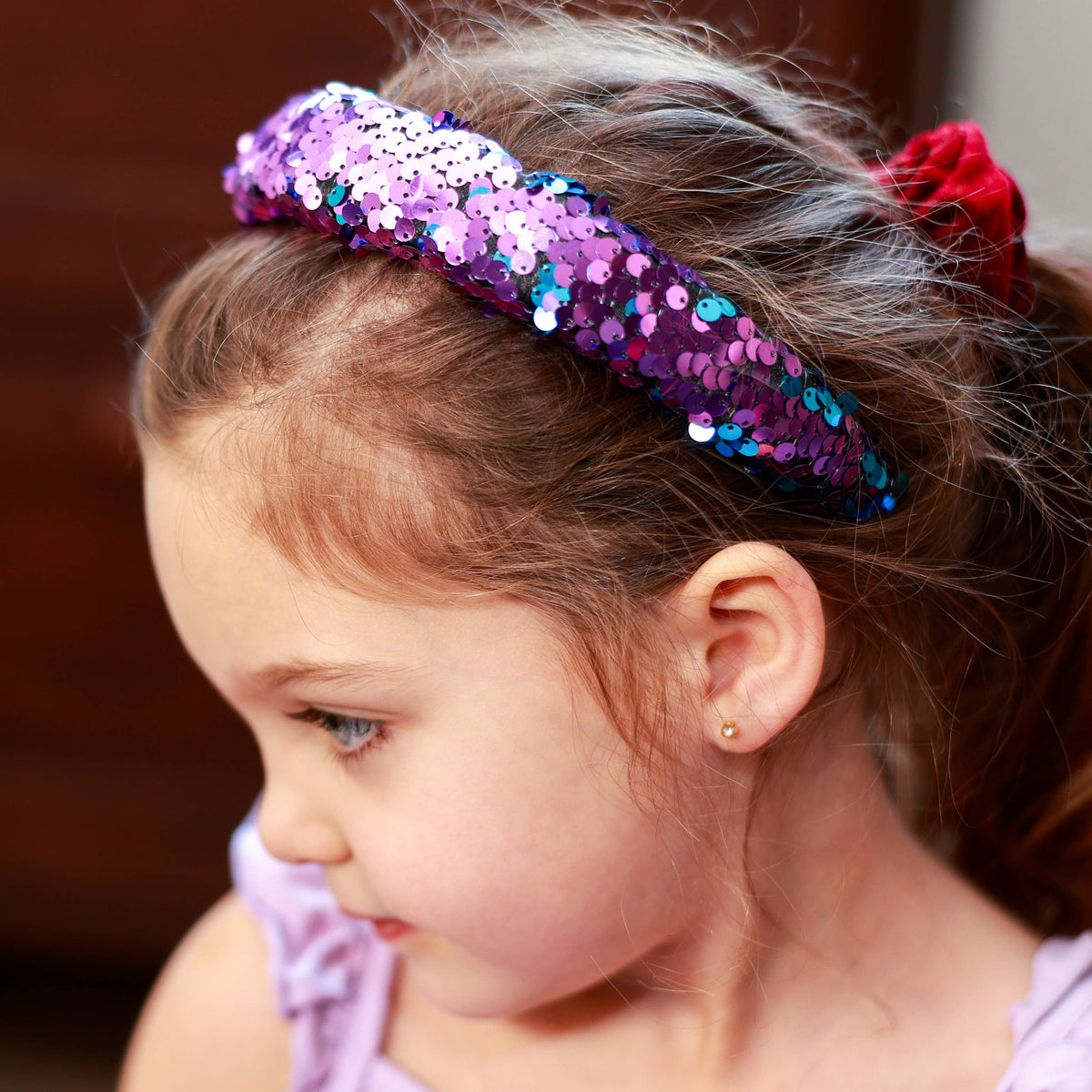 Reversible Sequins Headband