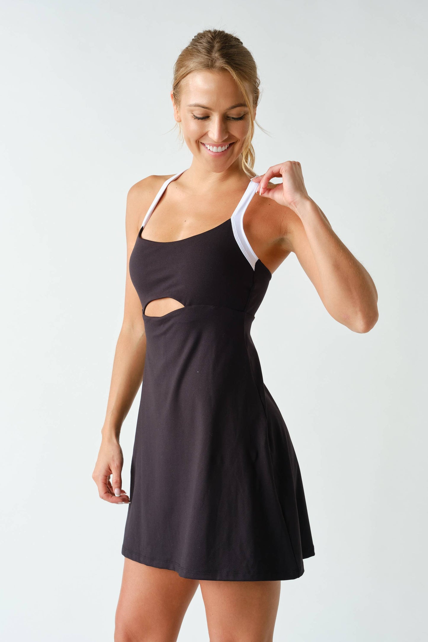 Sierra Sculpted Cutout Exercise Dress