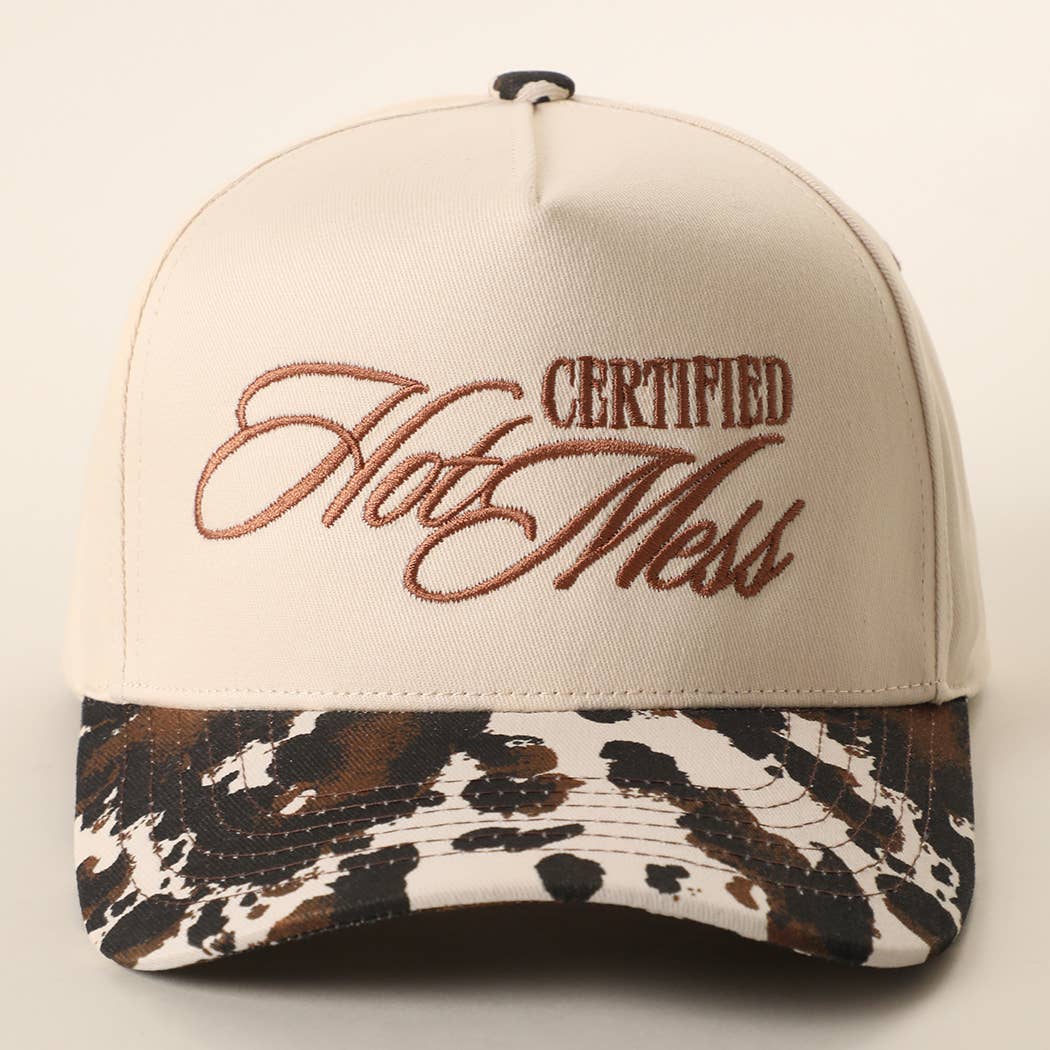 CERTIFIED HOT MESS Trucker Hat