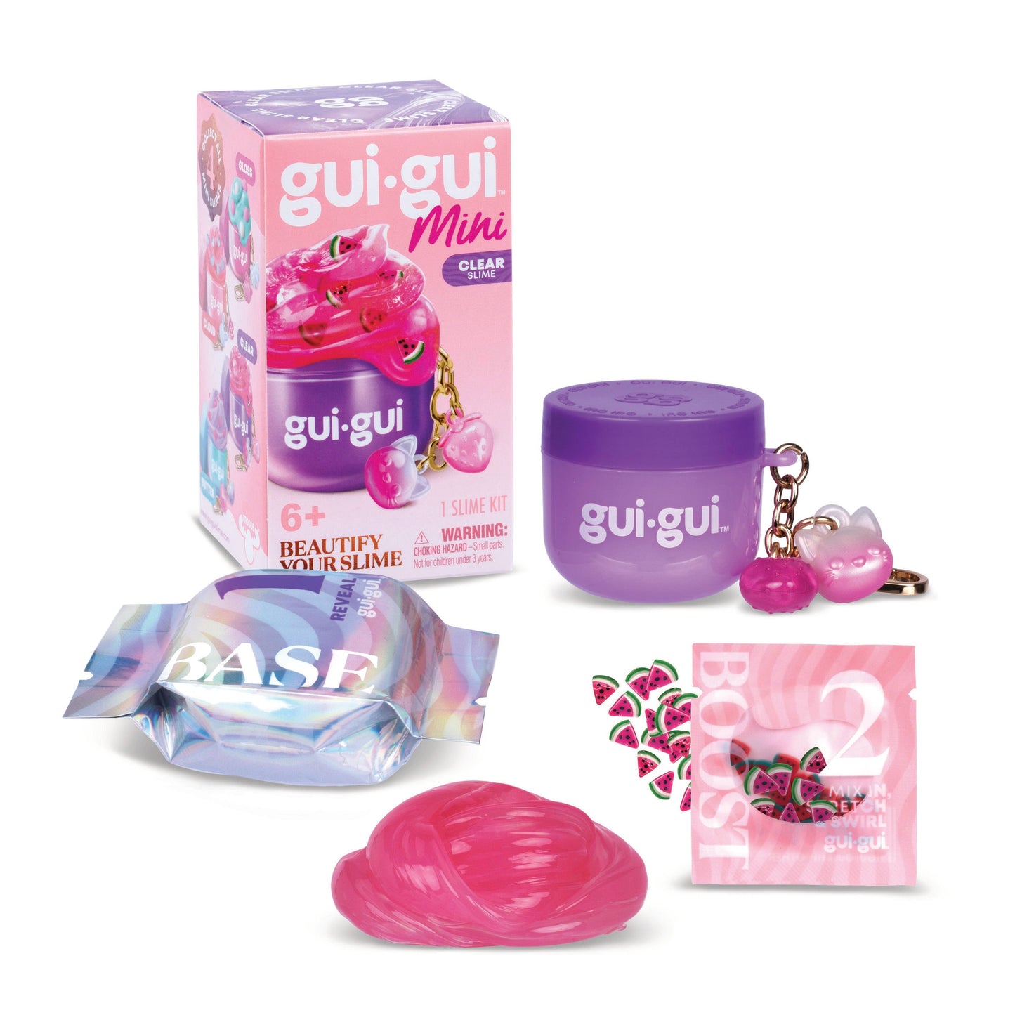 Gui Gui Minis Backpack Charm Slime