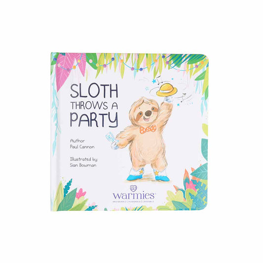 Sloth Throws a Party Board Book Children's Book Great illustrations