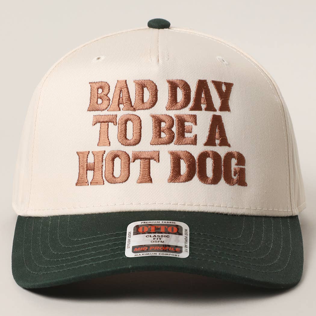 Bad Day To Be A Hot Dog Hat