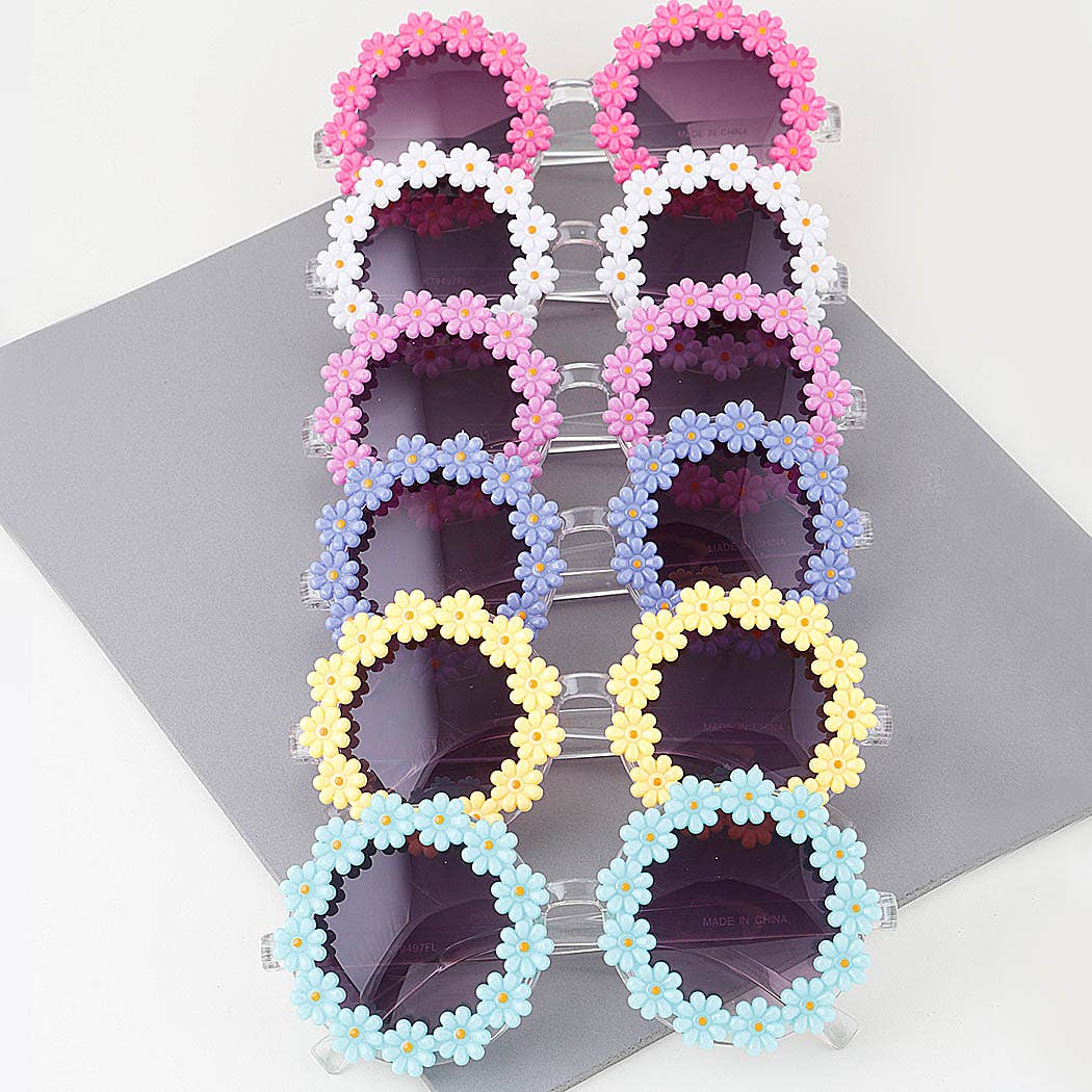 Cute Flower Tinted Sunnies