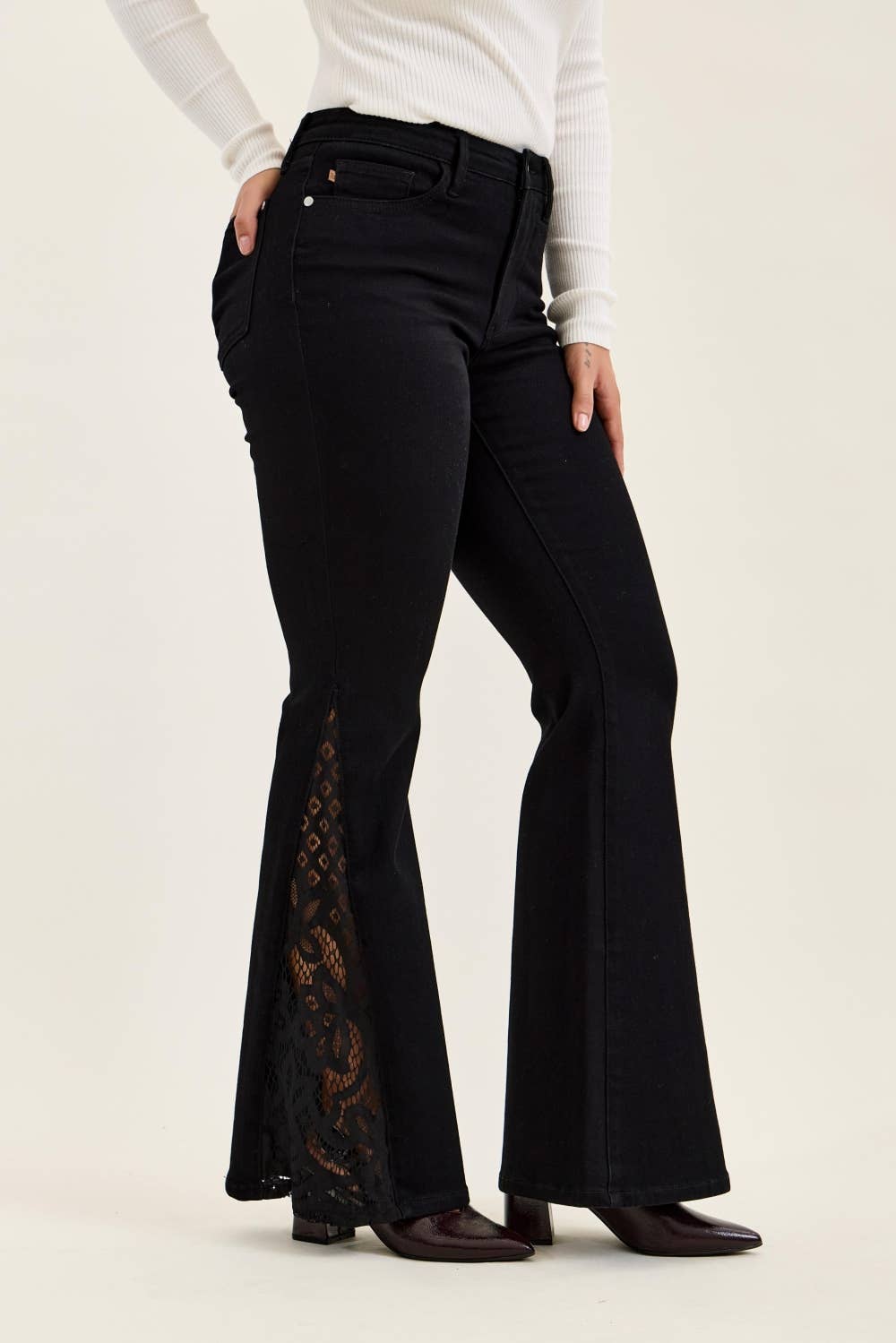 Black Shadow Lace Judy Blue