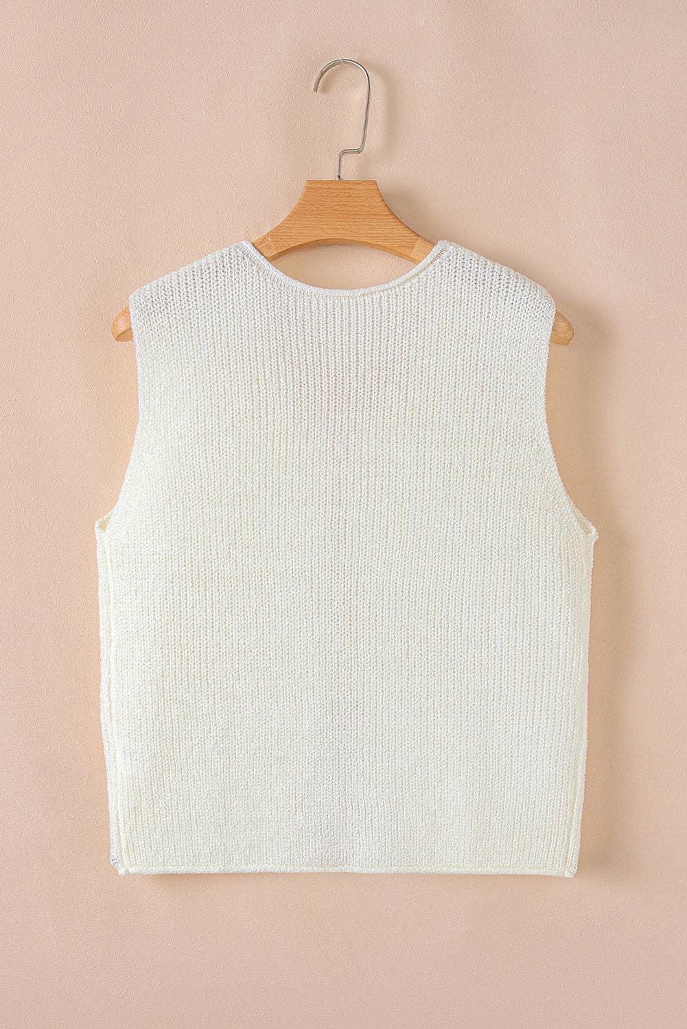 Bailey Tie Front Vest Knit Vest