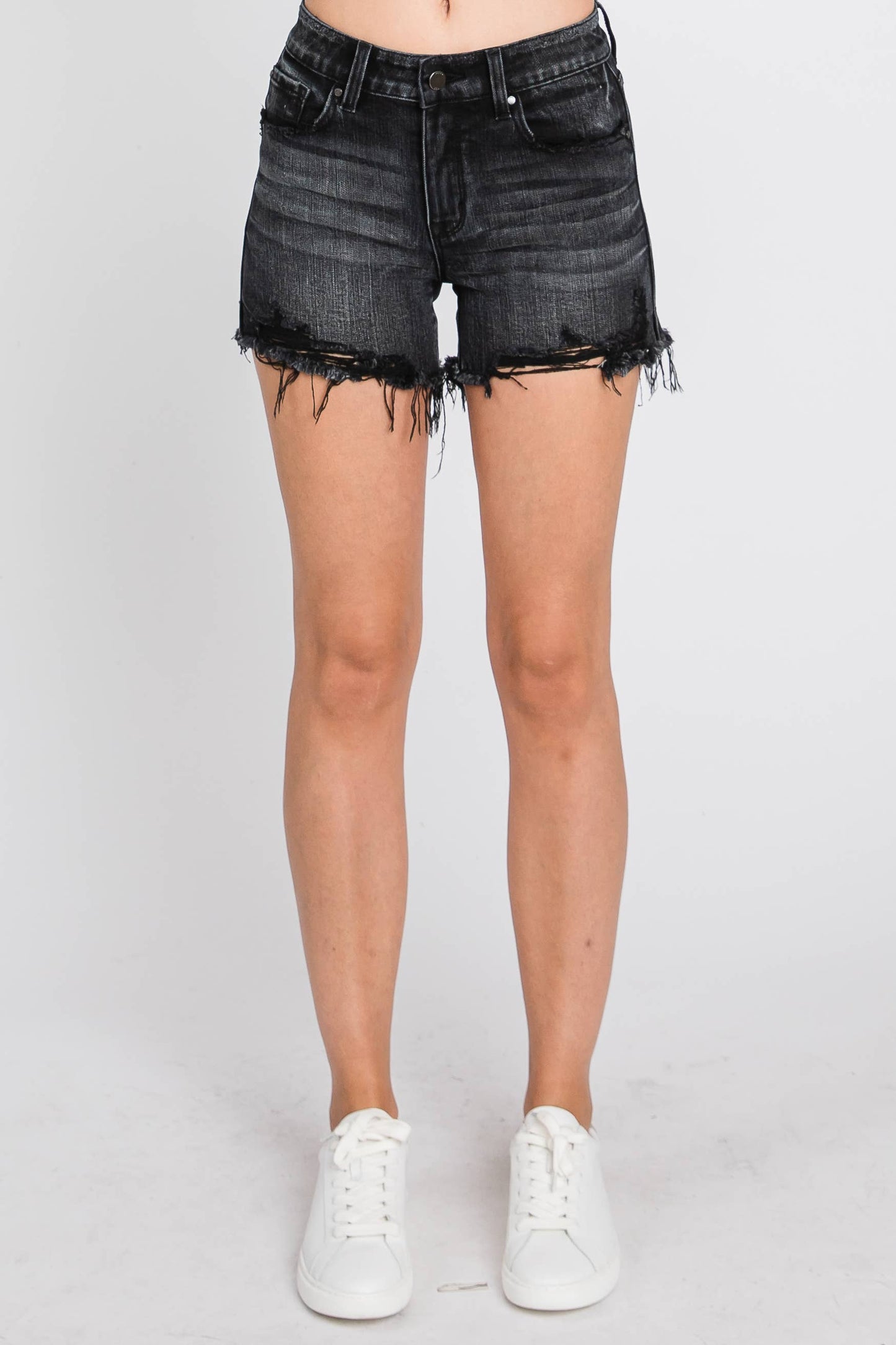 Addelyn High Rise Stretch Shorts