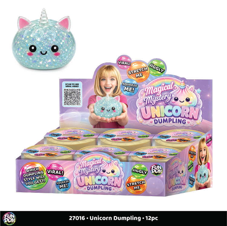Unicorn Mystery Dumpling Squishy
