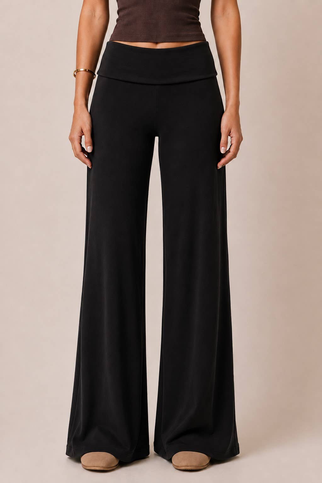 Buttery Wide Leg Fold Over Lounge Pants