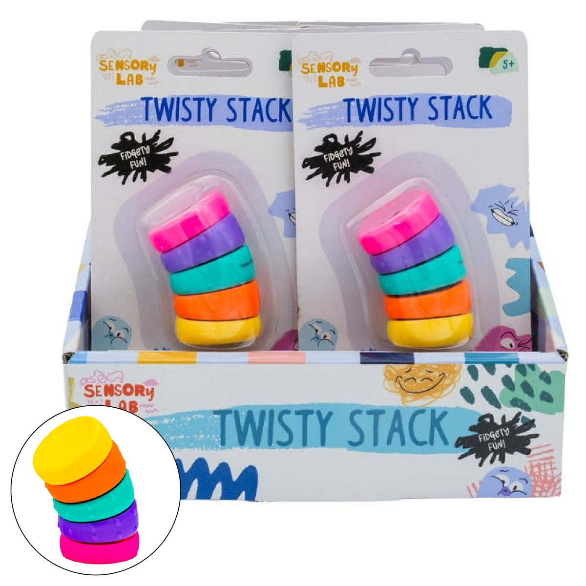 Sensory Lab Twisty Stack