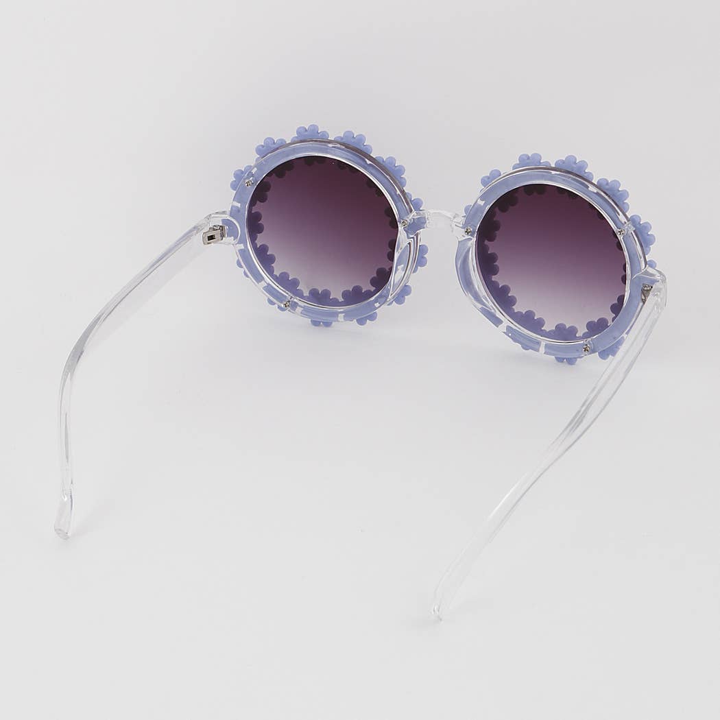Girlie Retro Flower Sunglasses