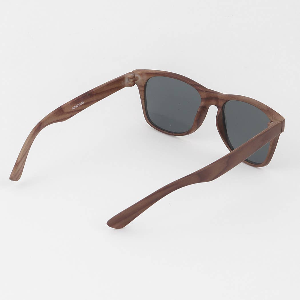 Kids Multi Wood Tinted Sunglasses