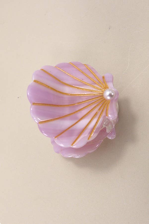 Seashell Claw Clips