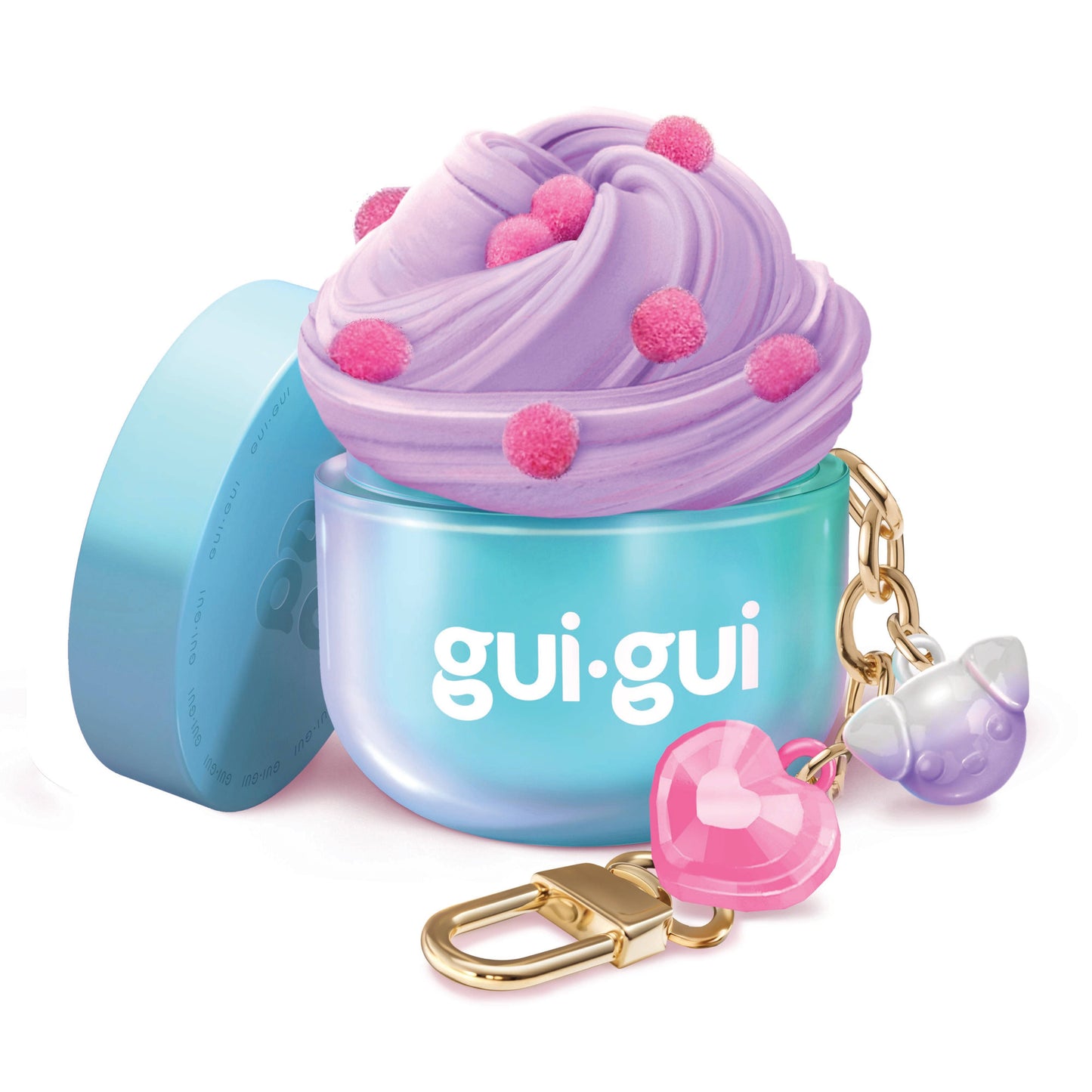 Gui Gui Minis Backpack Charm Slime