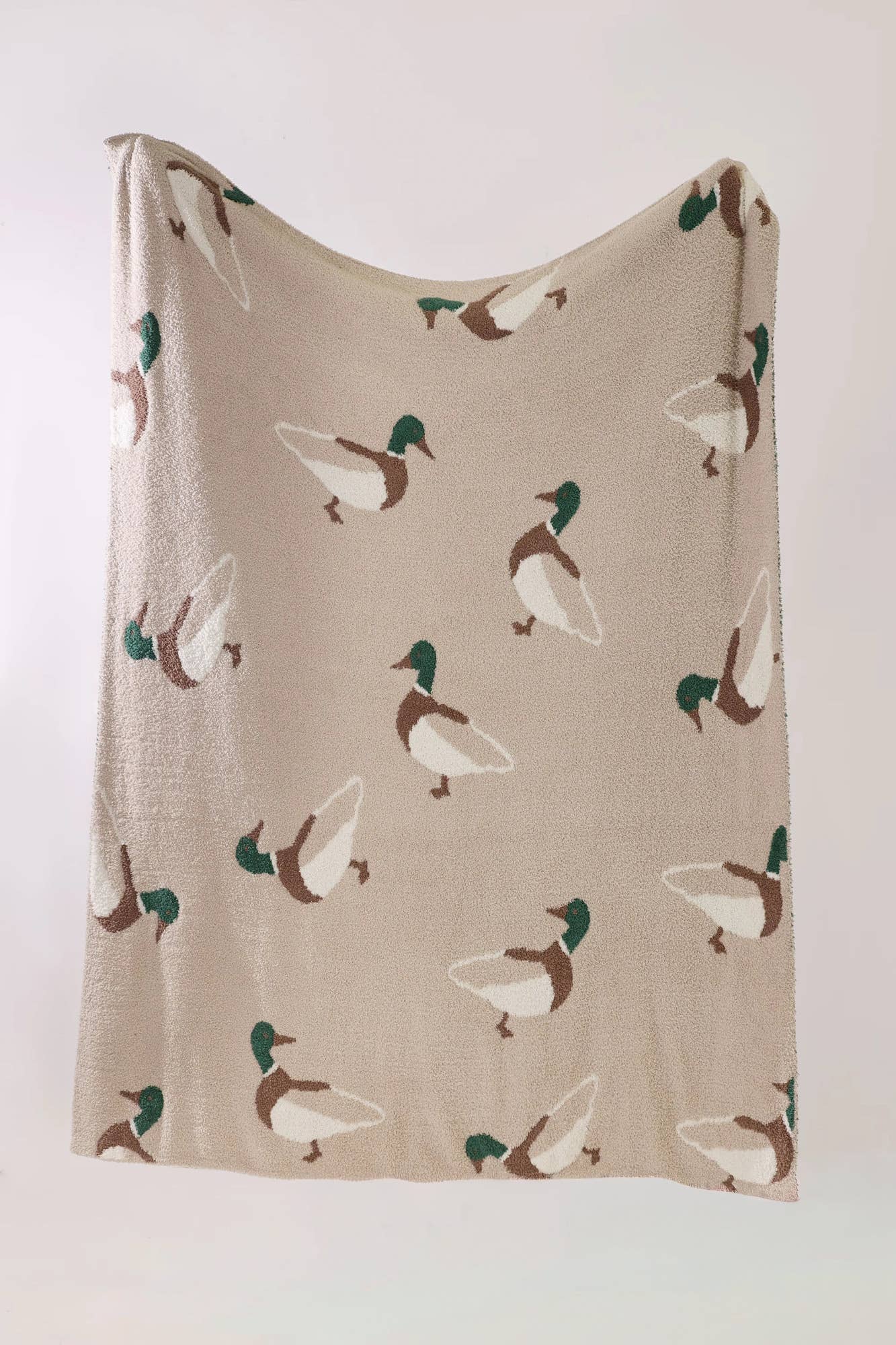 Luxe Mallard Throw Blanket