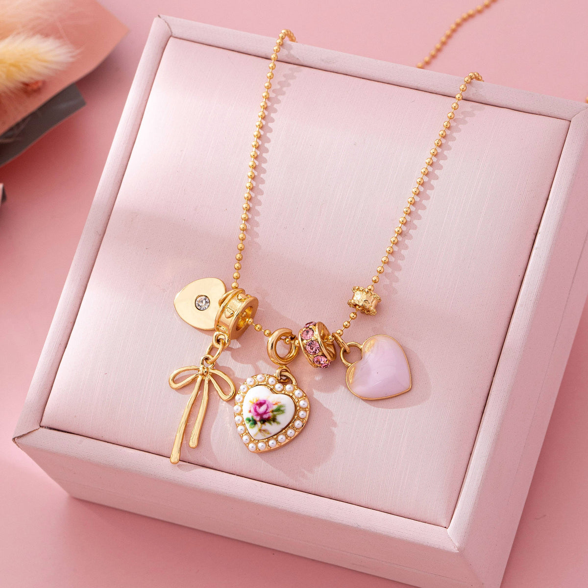 Charmed Porcelain Girls Girl Necklace
