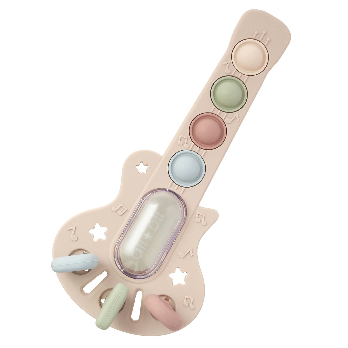 Ali+Oli Guitar Sensory Pull & Teether Activity Toy