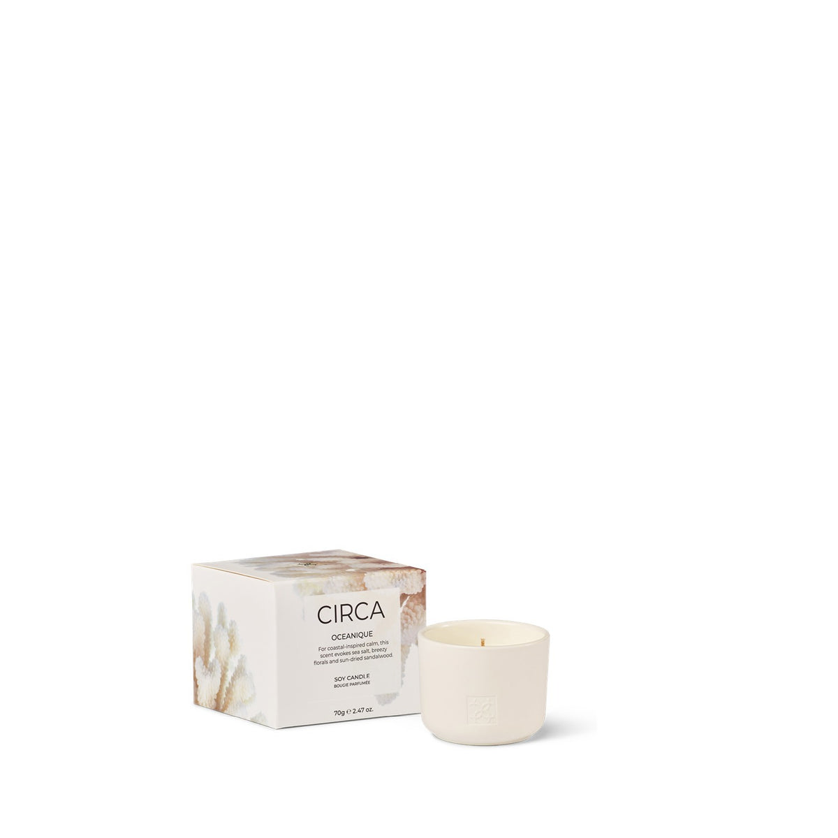 2.47 oz.Candle - OCEANIQUE