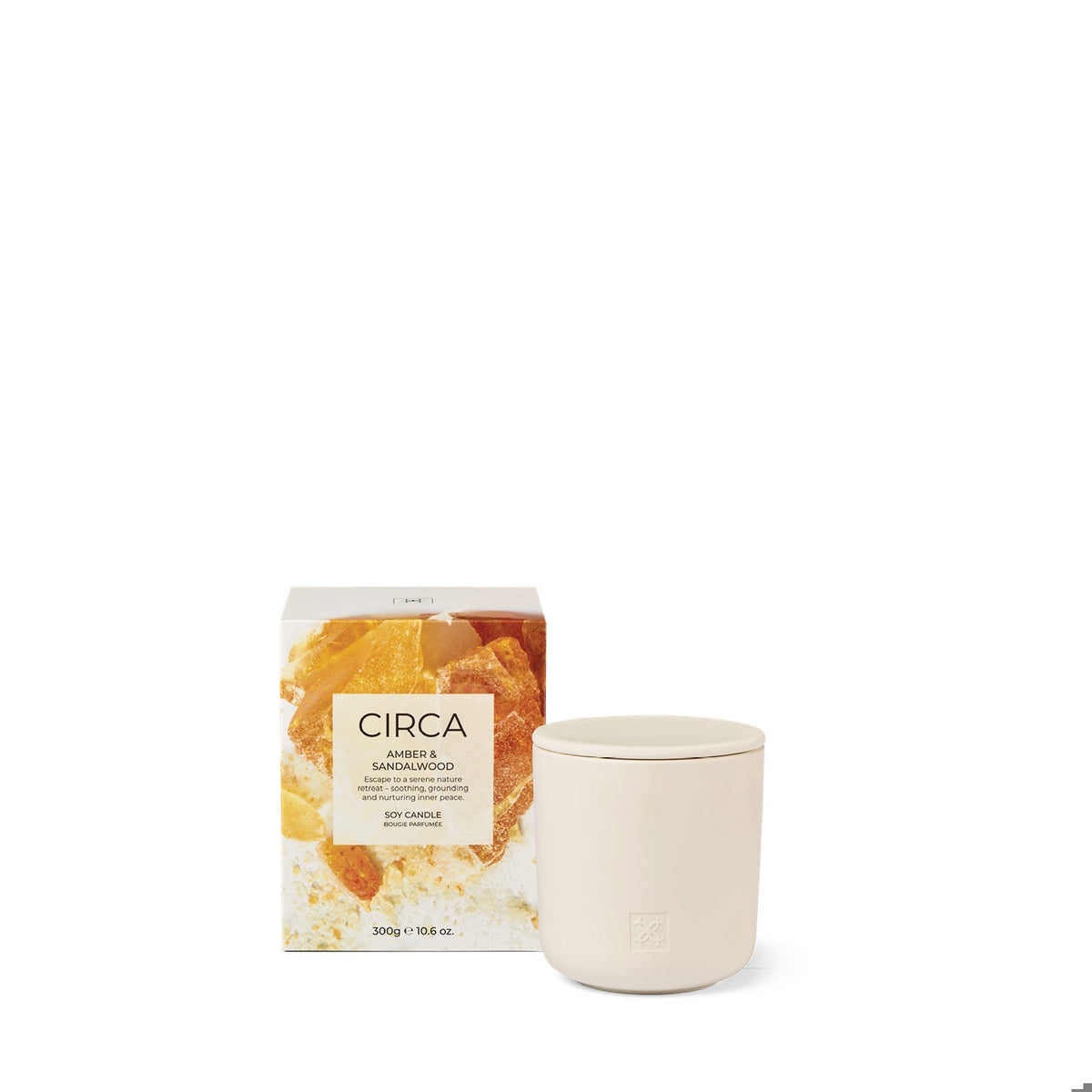 10.6 oz. Candle - AMBER & SANDALWOOD