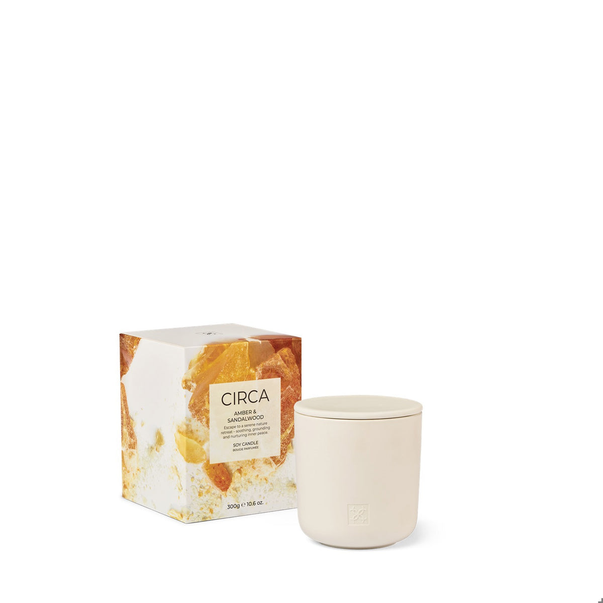 10.6 oz. Candle - AMBER & SANDALWOOD