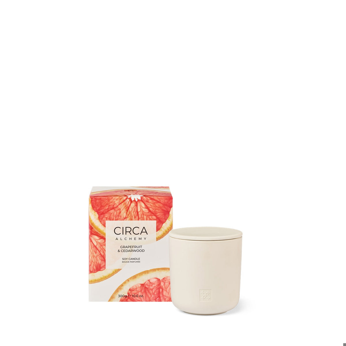 10.6 oz. Candle - Alchemy - GRAPEFRUIT & CEDARWOOD