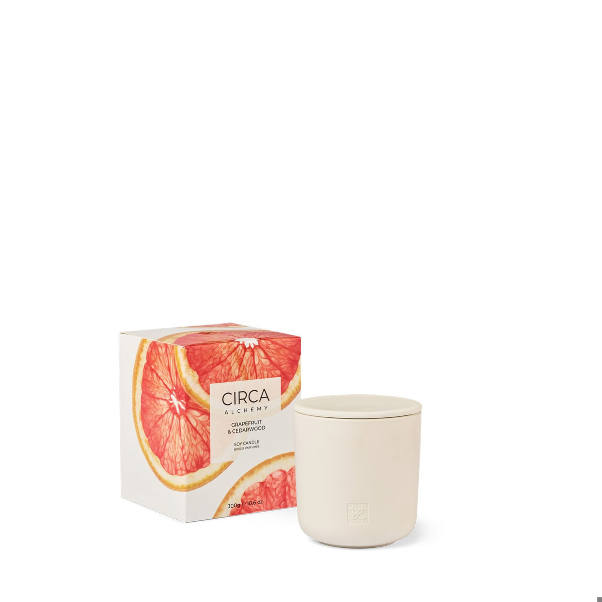 10.6 oz. Candle - Alchemy - GRAPEFRUIT & CEDARWOOD