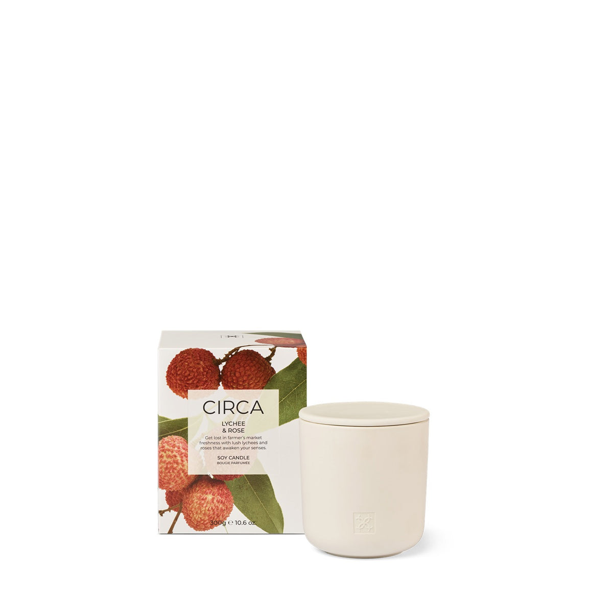 10.6 oz. Candle - LYCHEE & ROSE