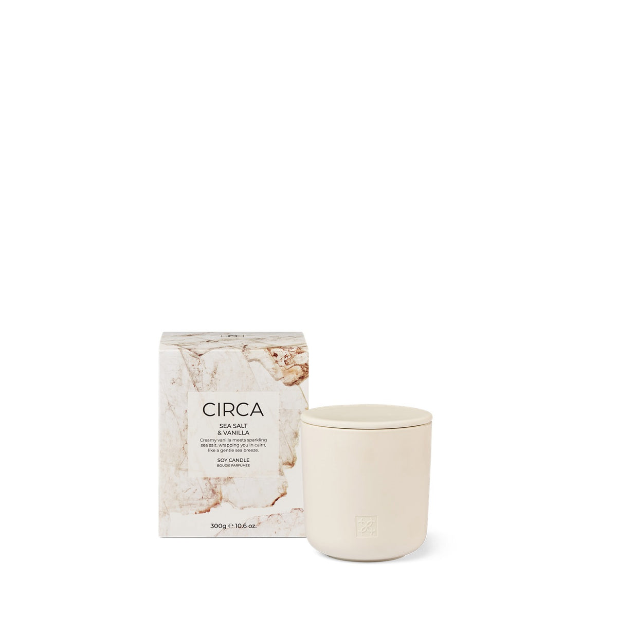 10.6 oz. Candle - SEA SALT & VANILLA