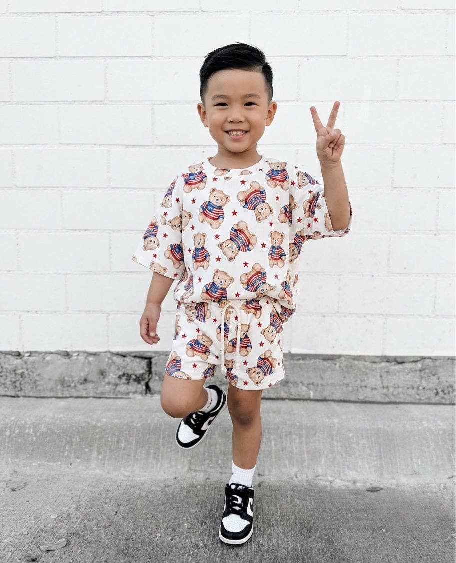 American Teddy Bear Short Set
