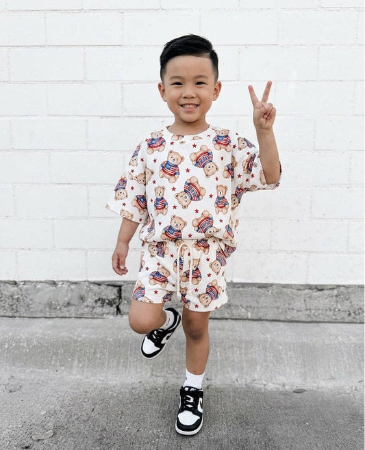 American Teddy Bear Short Set