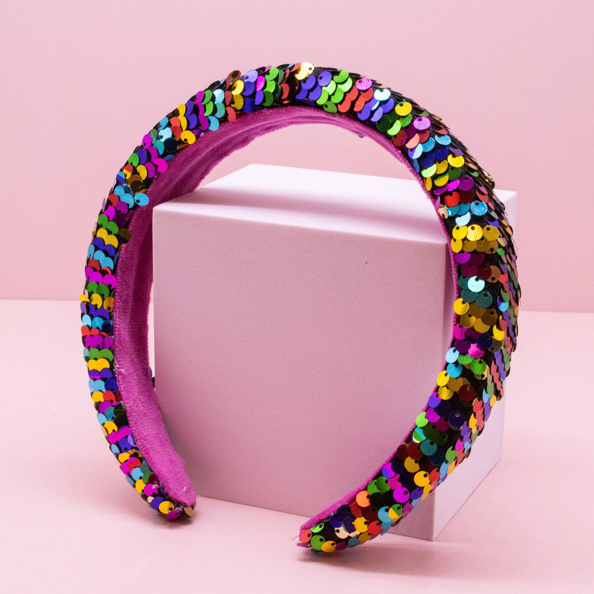 Reversible Sequins Headband