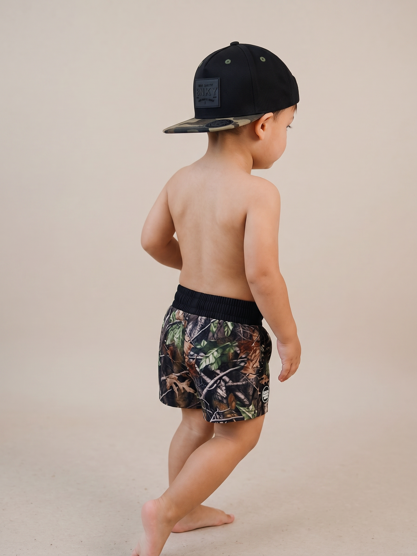 Colter Camo Dark Swim Trunks