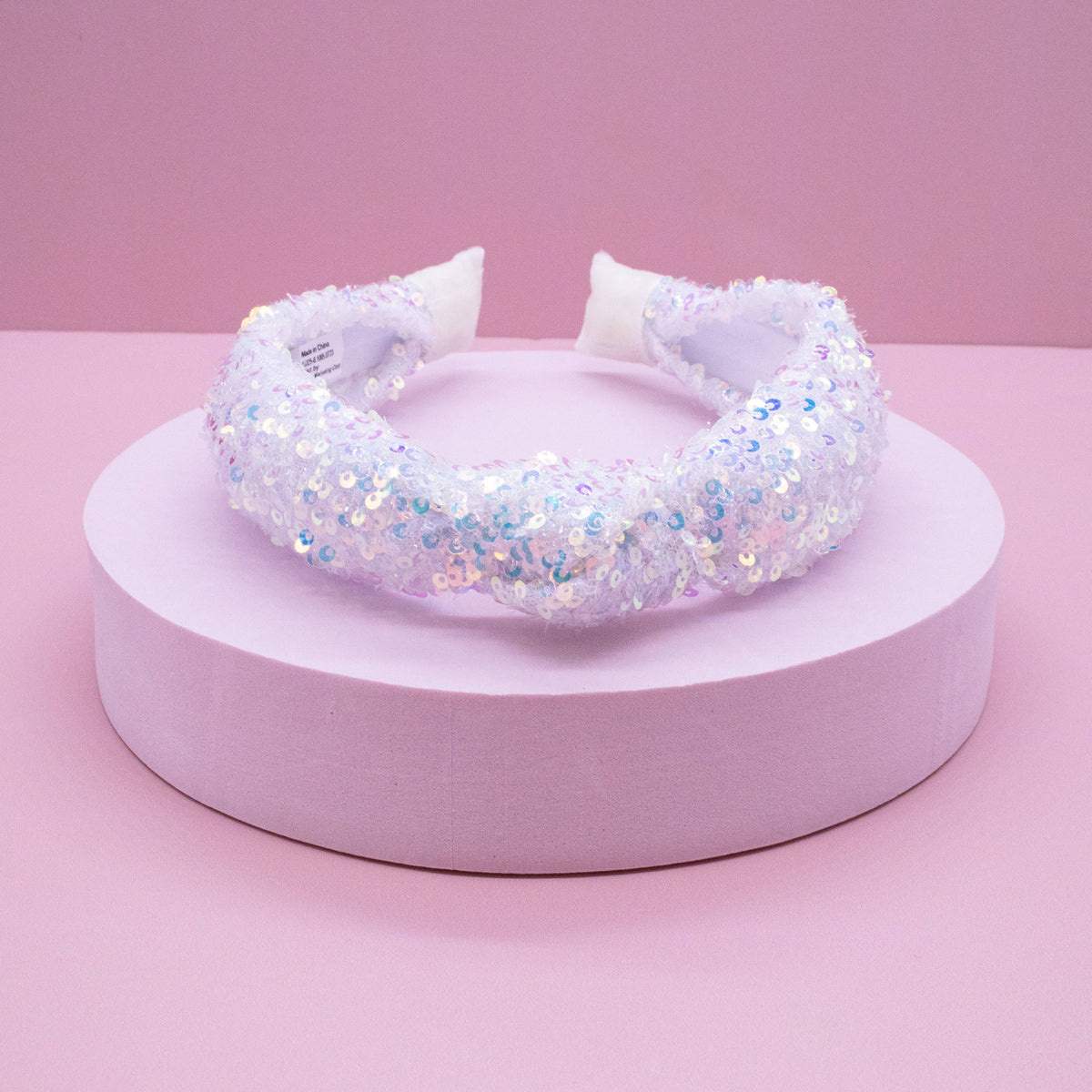 Kids Knotted Sequin Headband