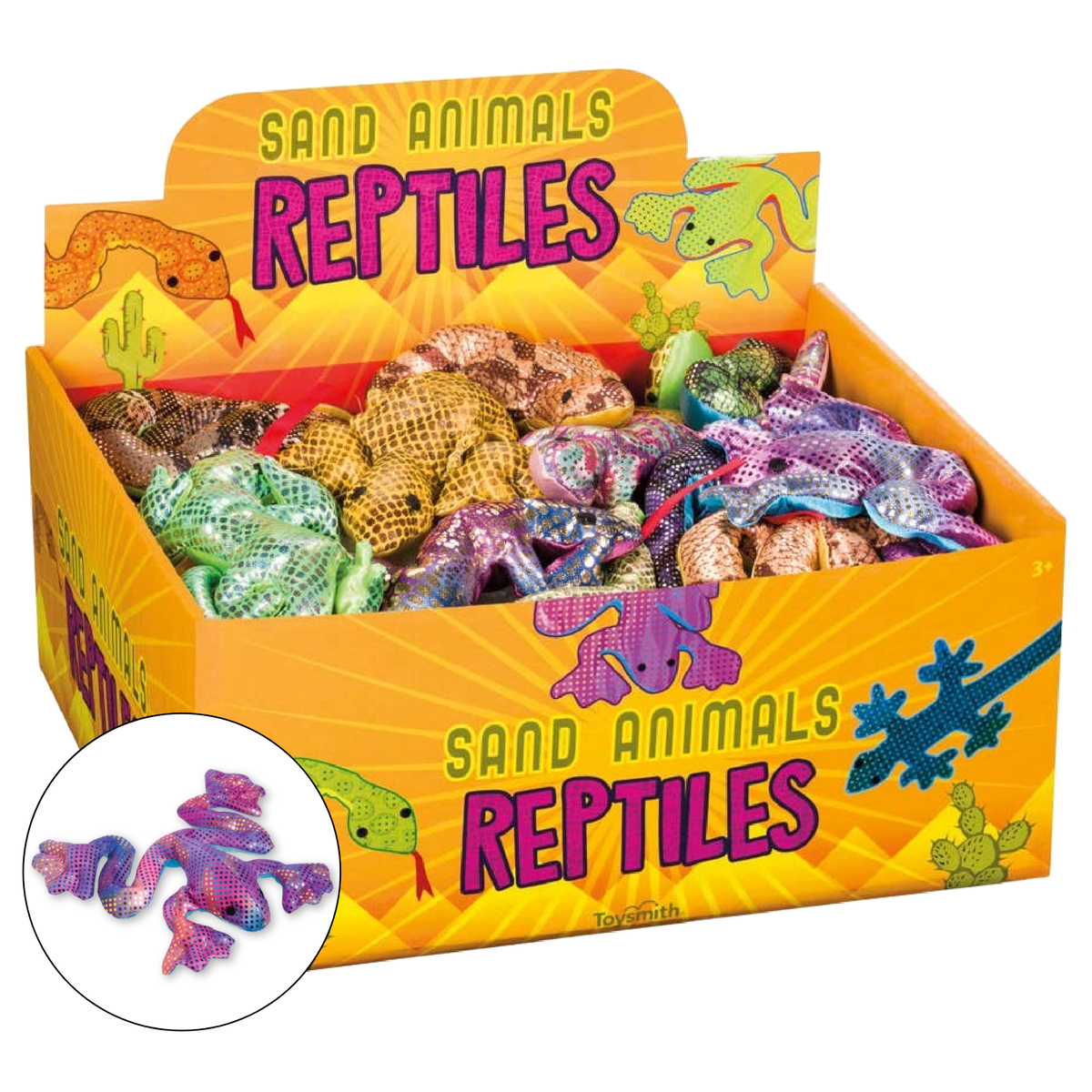 Reptile Sand Animals Squishy Toy
