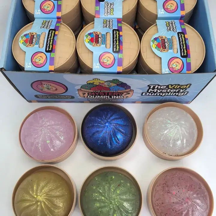Mystery Glitter Dumpling Squishy