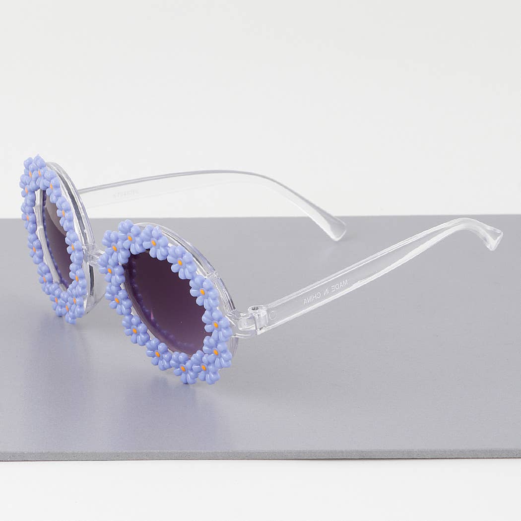 Cute Flower Tinted Sunnies