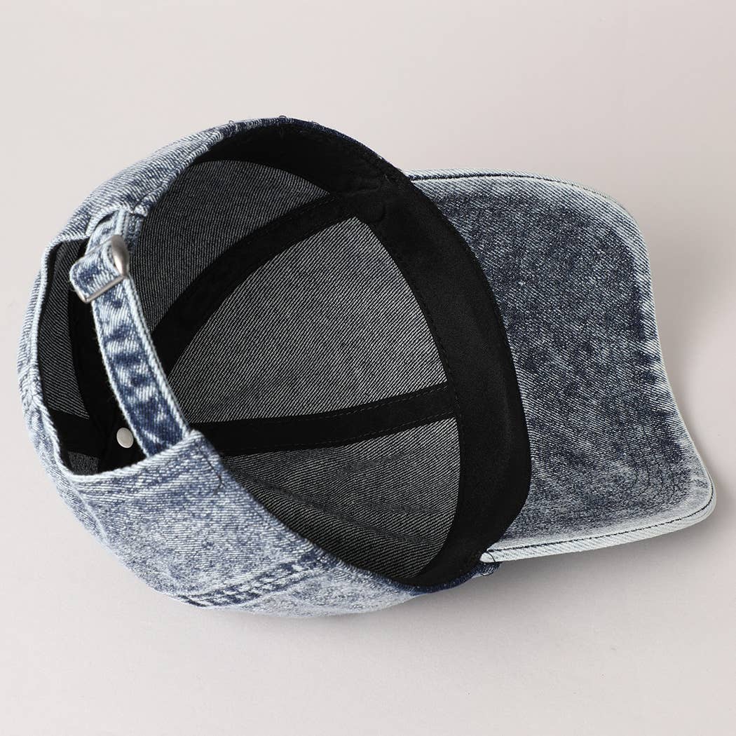USA Letter Chenille Patch Baseball Cap Hat