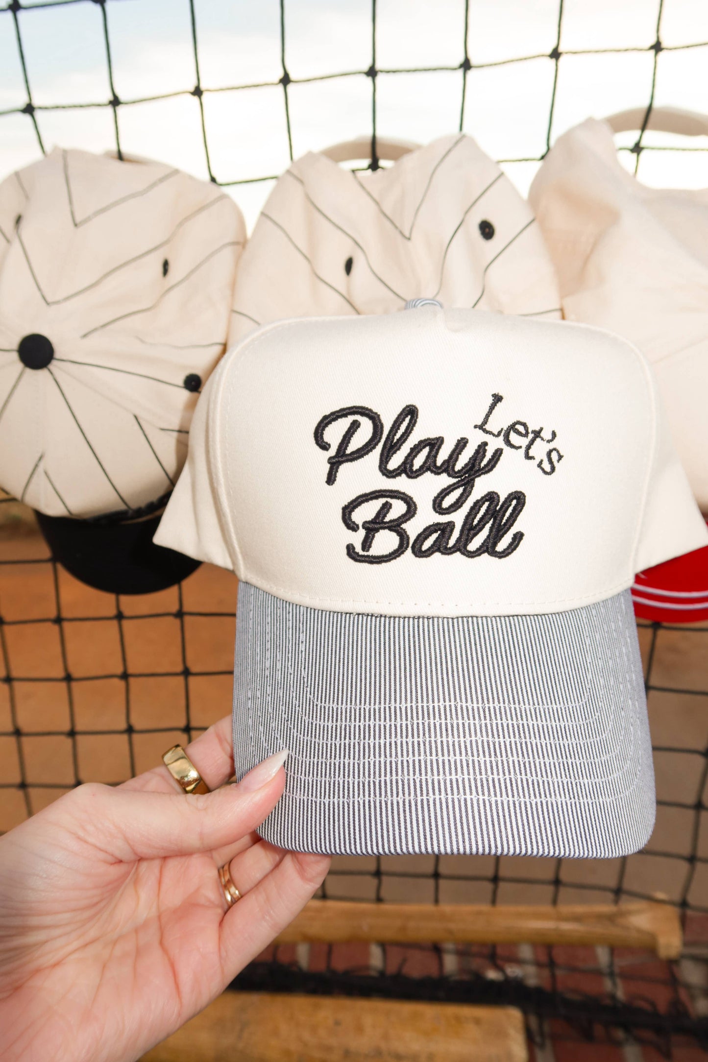 Let's Play Ball Hat