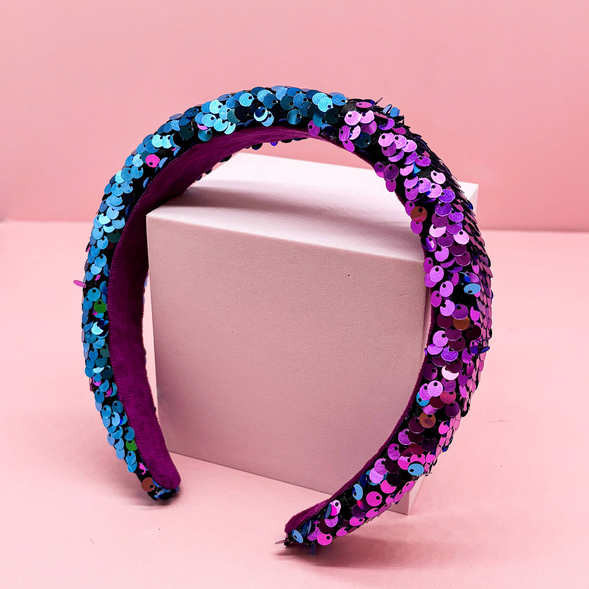 Reversible Sequins Headband